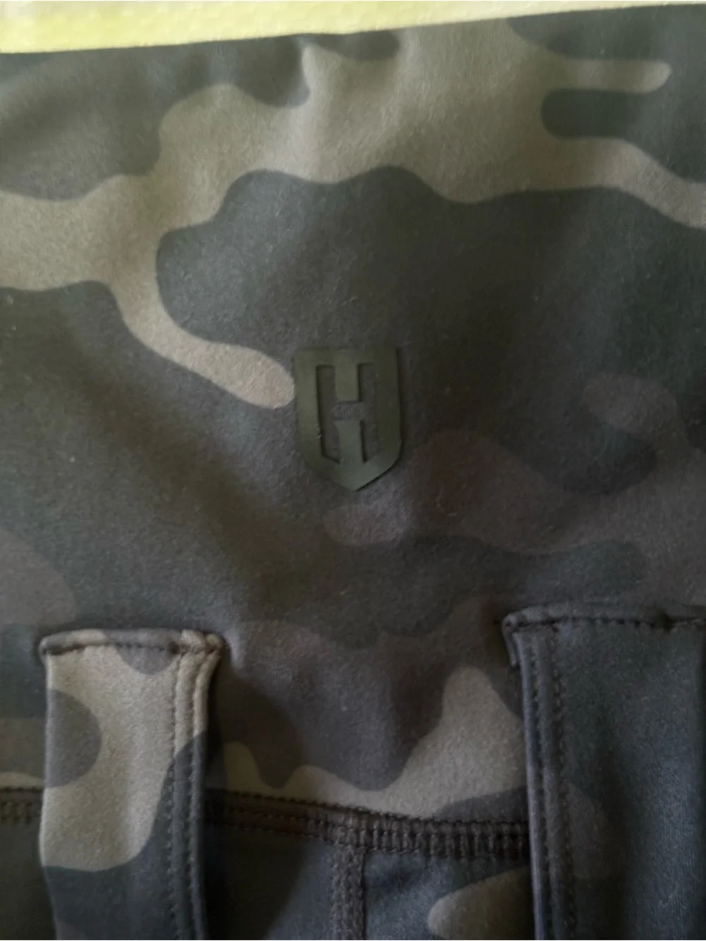 Howitzer Patriot MFG Black Camo Leggings Women’s Large Tactical Gym NWT - Picture 6 of 8